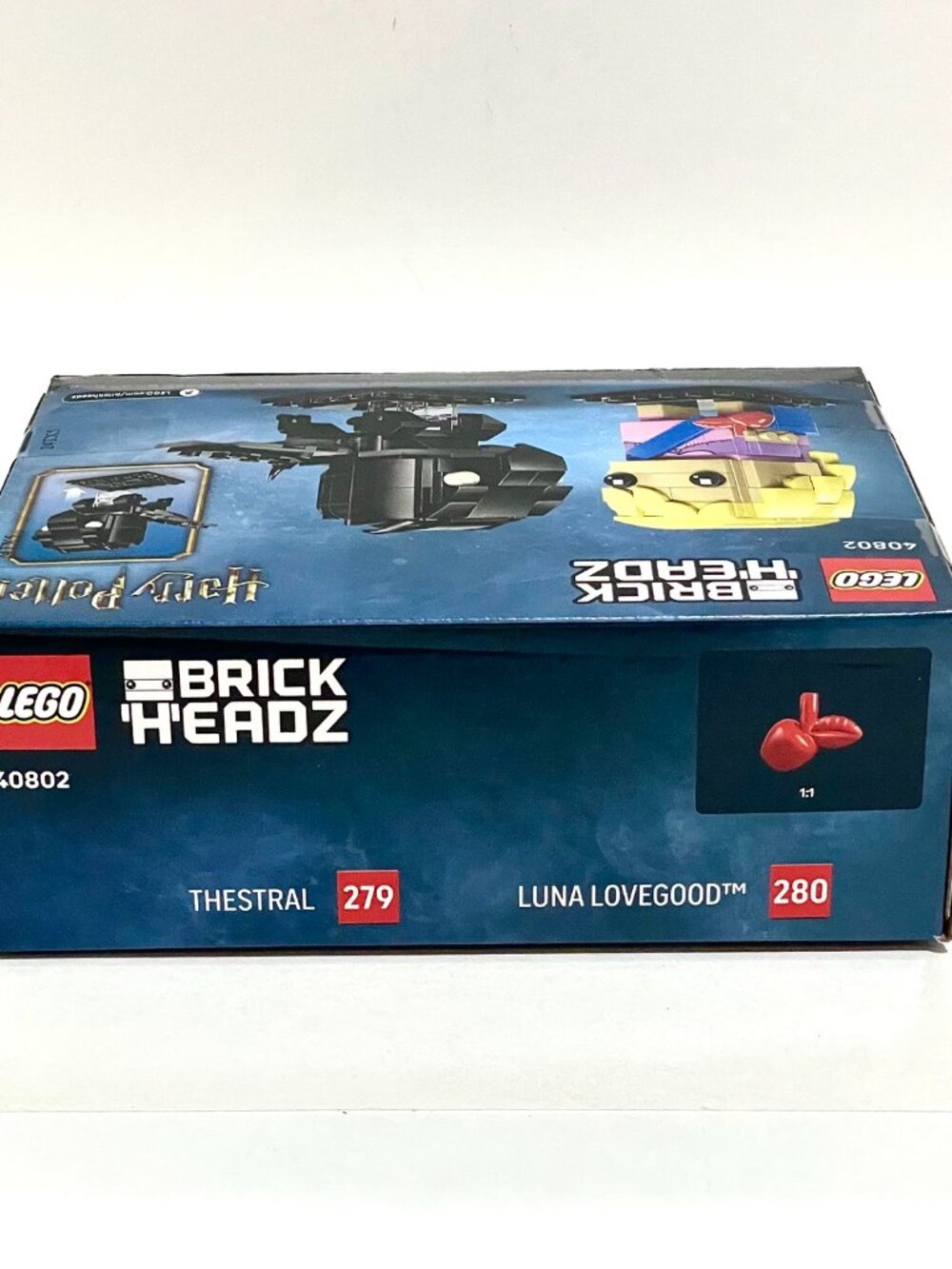 LEGO 40802 Brickheadz Harry Potter Thestral & Luna Lovegood NIB in Hand - Picture 12 of 12